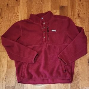 Avalanche Deep Red Outdoor Pullover